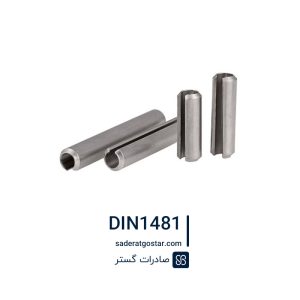 پین چاکدار - خار فنری بولهوف DIN 1481 استنلس استیل